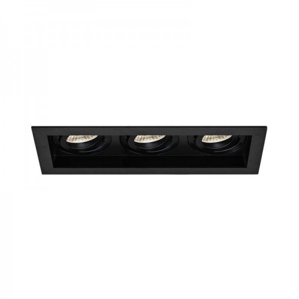 Braytron Ugradna spot svjetiljka Gu10, BRY-BETA-A-SQR-3D-BLC-SPOTLIGHT FIXTURE, BH03-05041