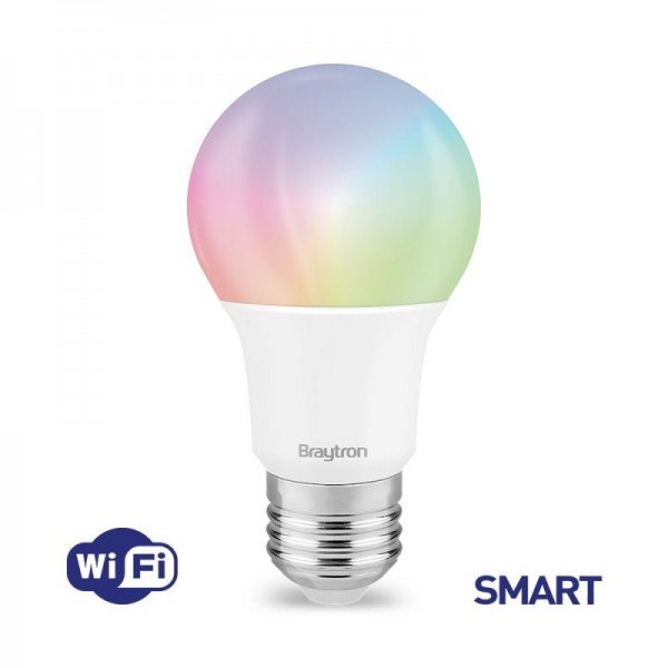 Braytron Led sijalice A oblik, BRY-ADVANCE-9W-E27-A60-SMRT-RGBW+CW-LED BULB, BA13-00929