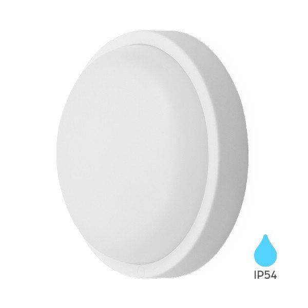 Braytron Led brodska svjetiljka, BRY-BULKHEAD-B-RND-12W-WHT-IP54-3000K-LED BULKHEAD, BC17-01100