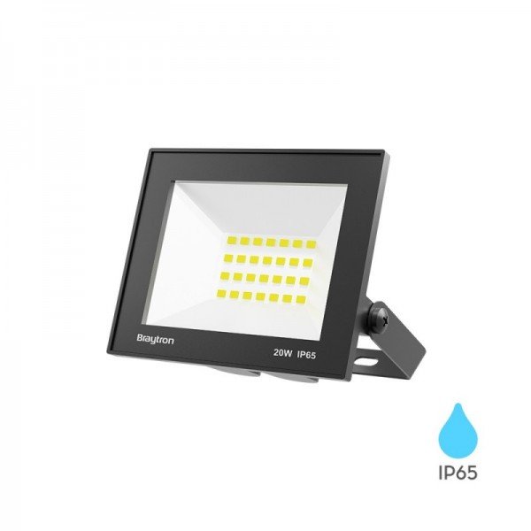 Braytron Led reflektori, BRY-FLOOD-CF-20W-BLC-6500K-IP65-LED FLOODLIGHT, BT66-02031