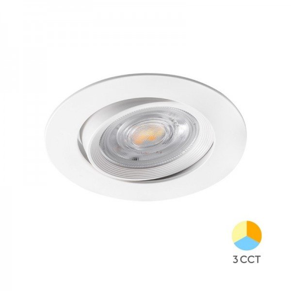 Braytron Led rozetna, BRY-SPOTLED G3-7W-RND-WHT-3IN1-LED SPOTLIGHT, BD02-00780