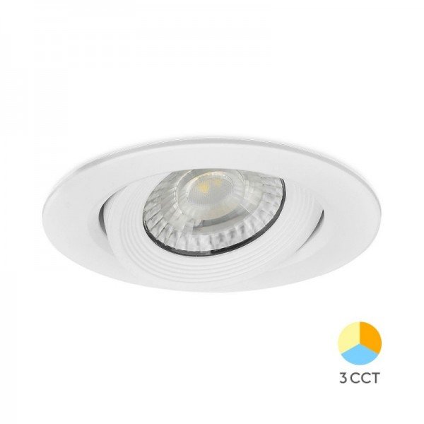 Braytron Led rozetna, BRY-SPOTLED G1-10W-RND-WHT-3IN1-LED SPOTLIGHT, BD02-01080