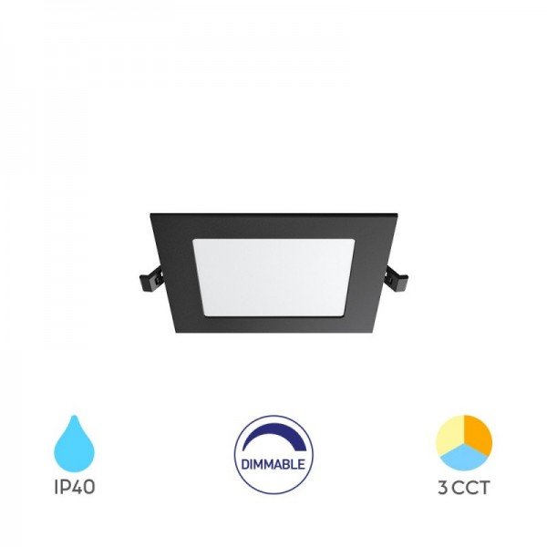 Braytron Led mali panel, BRY-SMD-CSP-4W-SQR-DIM-3INC-BLC-3IN1-LED PANEL, BP02-90481