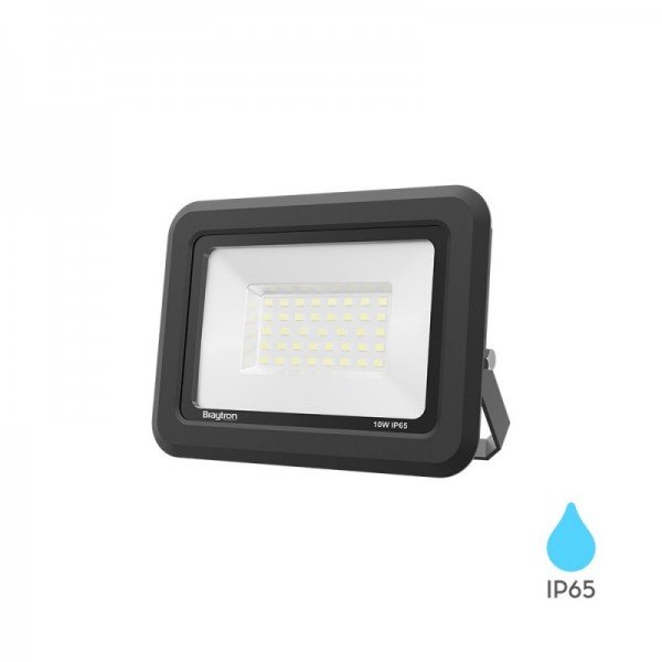 Braytron Led reflektori, BRY-FLOOD-SF-10W-BLC-4000K-IP65-LED FLOODLIGHT, BT60-31011