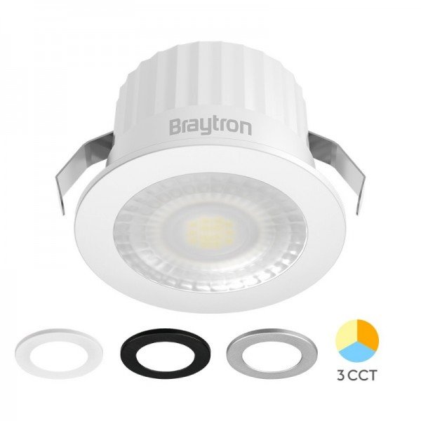 Braytron Led rozetna, BRY-MINISPOT-A-3W-38D-3C-3IN1-IP54-LED SPOTLIGHT, BH06-00289