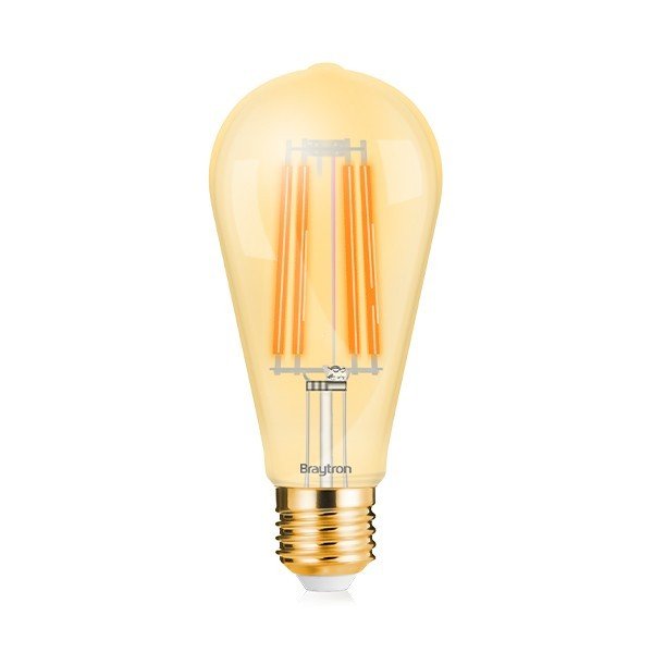 Braytron Led filament sijalice, BRY-ADVANCE-6W-E27-ST64-AMB-2200K-LED BULB, BB46-00620