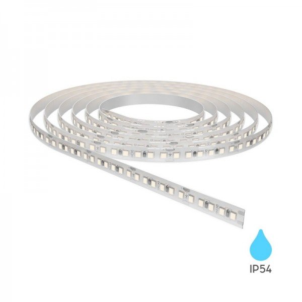 Braytron 12V-24V Led traka, BRY-ECOLINE-12W-120L-2835-3000K-24V-IP54-LED STRIP, BS01-10810
