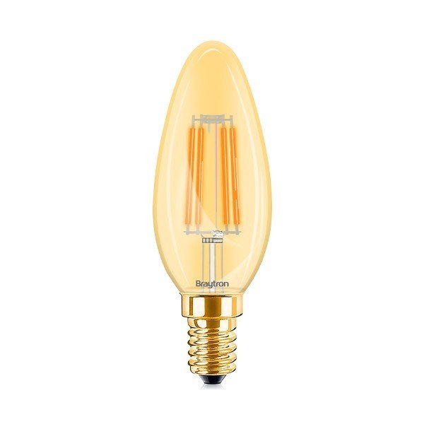 Braytron Led filament sijalice, BRY-ADVANCE-4W-E14-C35-AMB-2200K-LED BULB, BB36-00410