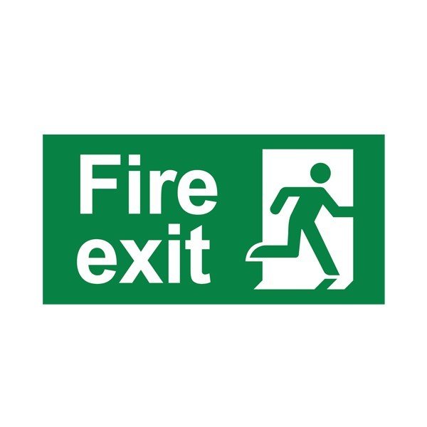 Braytron Panik lampa, BRY-EXIT SING-FIRE EXIT -PVC, BC14-01305