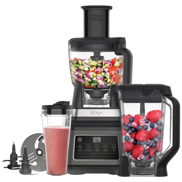 Ninja Blender, 3u1, 2.1 lit./1.8 lit./700ml., 1200W, Auto-iQ