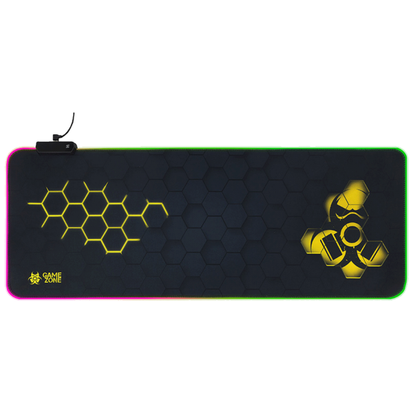 Tracer Podloga za miš, RGB, 80 x 30 cm - GAMEZONE Hexy1