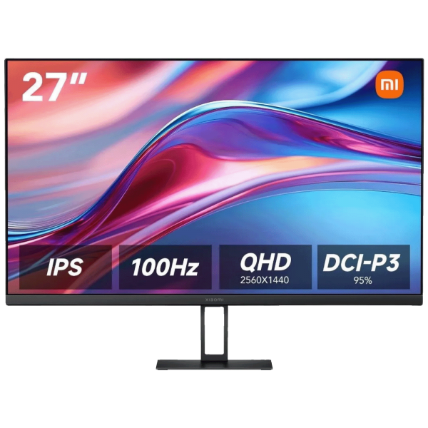 Xiaomi Monitor 27", IPS LED, 2K, HDMI, DisplayPort - A27Qi EU