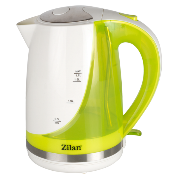 Zilan Kuhalo za vodu, zapremina 1.7 l, 1850-2200 W, zelena