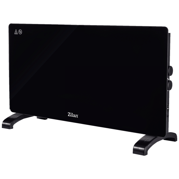 Zilan Grijalica, konvektor sa staklenom prednjom pločom, 2000W