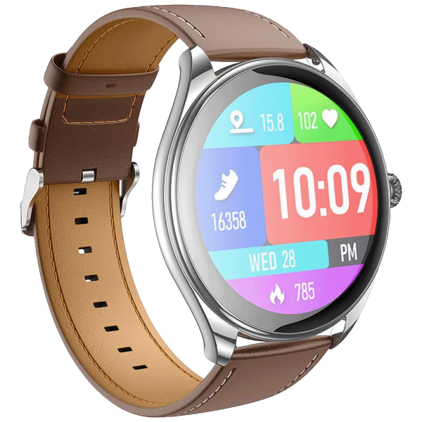 hoco. Pametni sat, 1.43" AMOLED, Bluetooth, IP67 - Y22 Silver