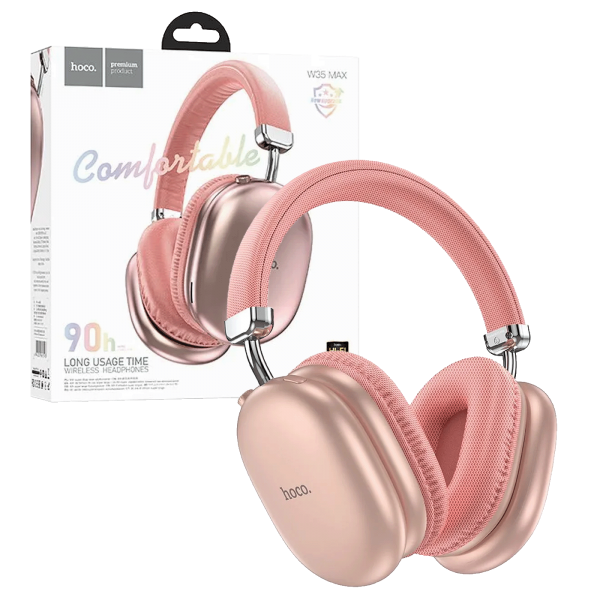 hoco. Slušalice bežične, Bluetooth - W35 Max Joy Pink