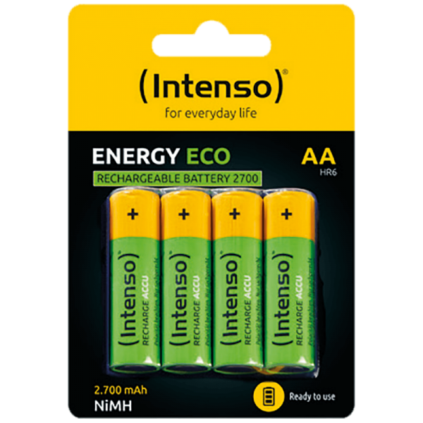 (Intenso) Baterija punjiva AA / HR6, 2600 mAh, blister 4 komada