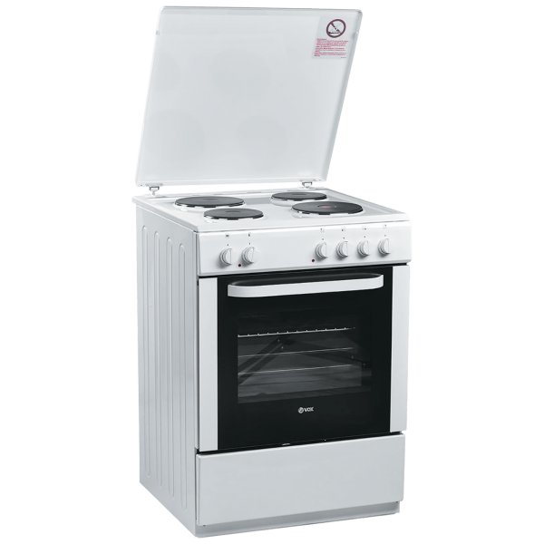 VOX Štednjak, 4 električne ringle, 60 cm, pećnica 72 lit.