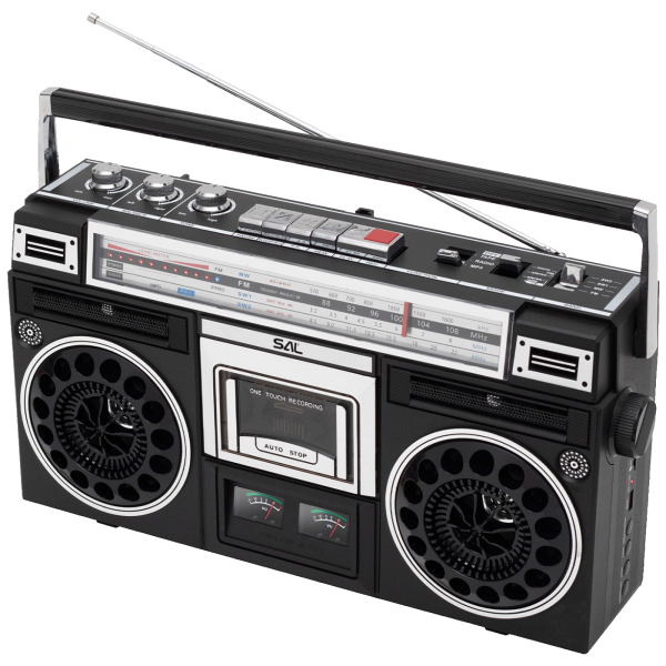 SAL Retro radio + BT bežični zvučnik, FM, MP3, AUX