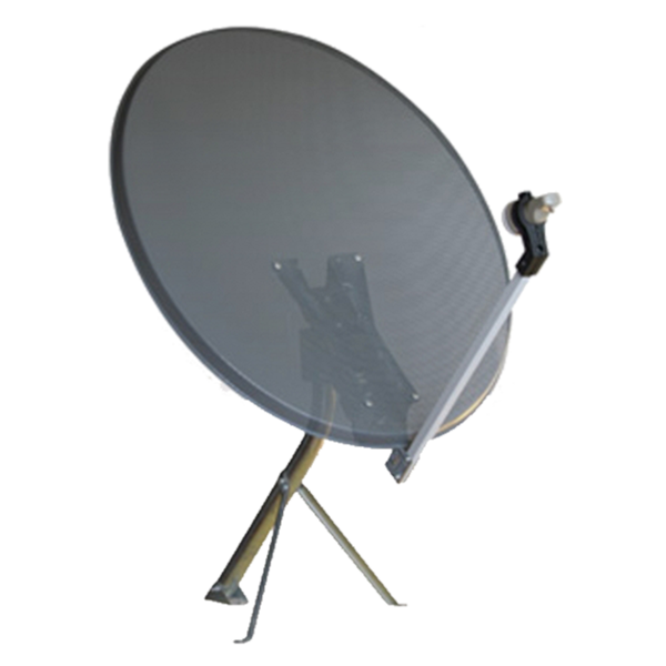 Falcom Sat. Antena 97cm šupljikavi, Triax leđa i pribor, Anthracite