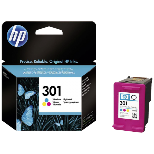 HP Tinta 301 (CH562EE), boje , 3ml , 165 stranica 