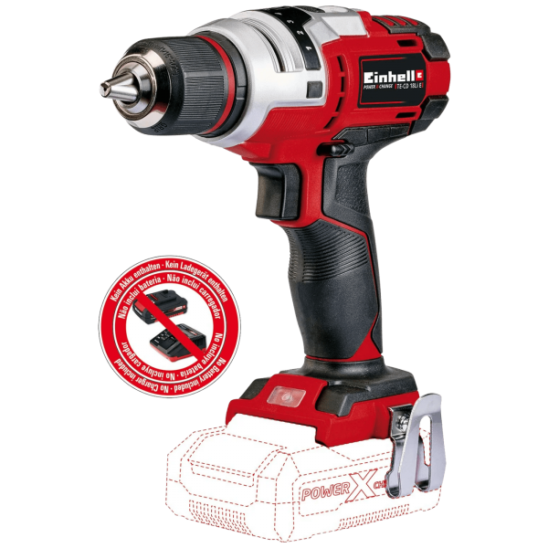 Einhell Aku bušilica, odvijač, bez baterije