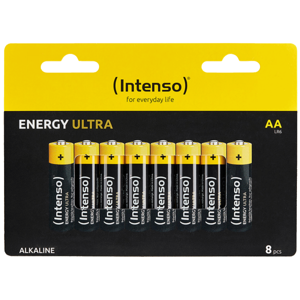 (Intenso) Baterija alkalna, AA LR06/8, 1,5 V, blister 8 kom