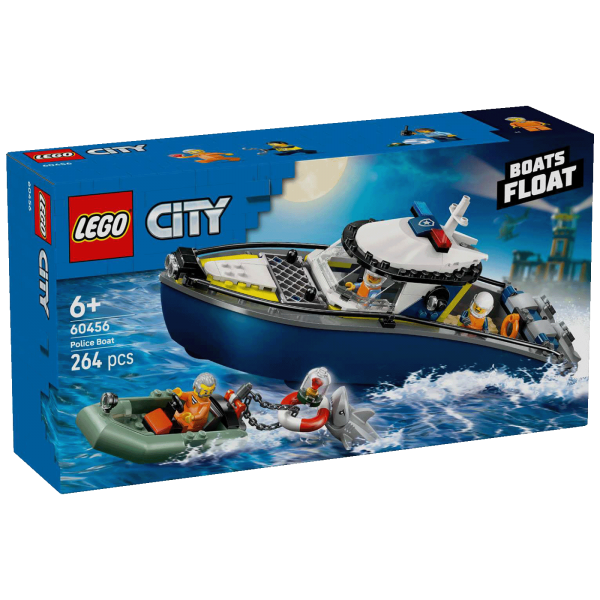 Lego Policijska Potjera Brodom,  LEGO City