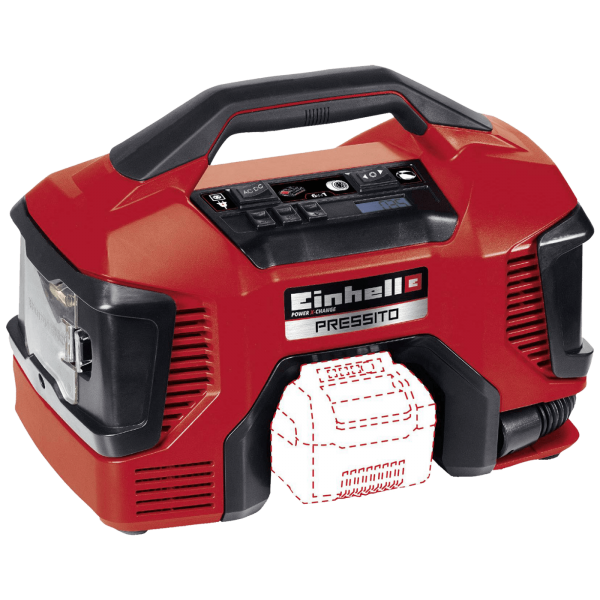 Einhell Hibrid kompresor, 11 bar-a, bez baterije