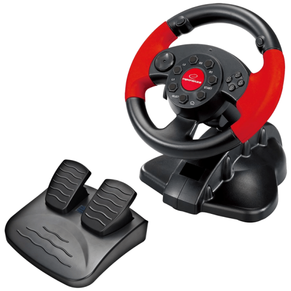 Esperanza Gaming volan, 3u1, PC / PS2 / PS3 - EG103