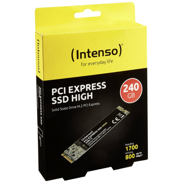 (Intenso) SSD M.2 2280, PCIe, kapacitet 240 GB