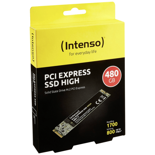 (Intenso) SSD M.2 2280, PCIe, kapacitet 480 GB