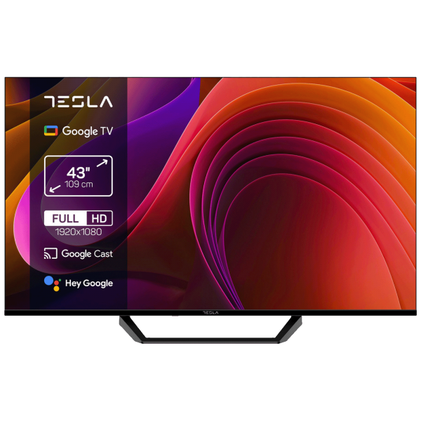 Tesla Televizor Smart LED FullHD 43", Google TV - 43E655BFS