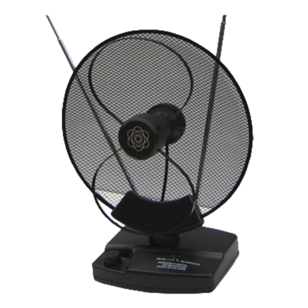 Falcom Antena sobna sa pojačalom, UHF/VHF, crna - ANT-204