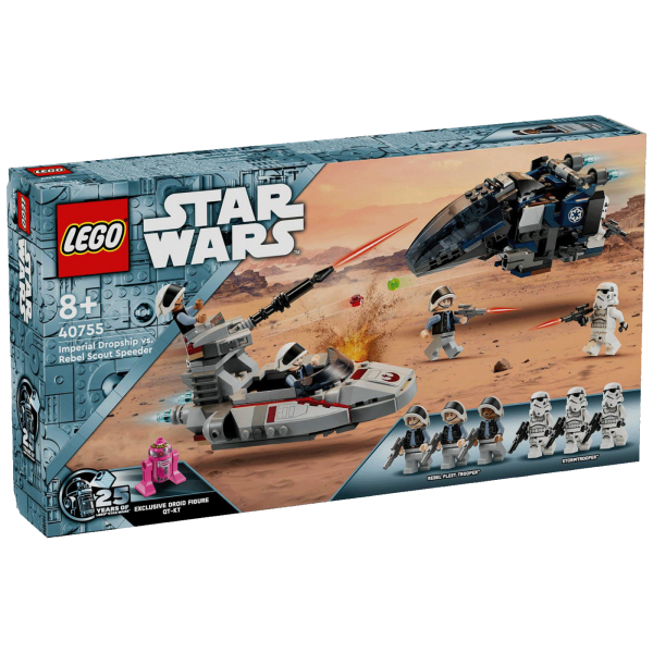 Lego Imperial Dropship Vs. Rebel Scout Speede, LEGO Star Wars