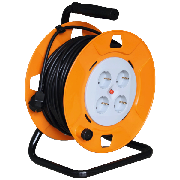 home Motalica za kabl, 25 met., H05VV-F, 3G1.5 mm², IP20