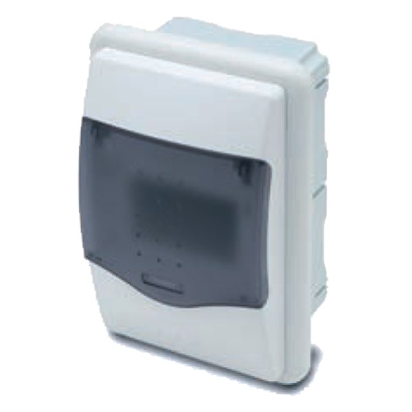 Famatel Kutija za osigurače podžbuk, 4 osigurača, providna, IP40