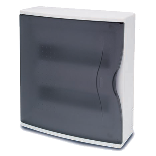 Famatel Kutija za osigurače nadžbuk, 24 osigurača, providna, IP40