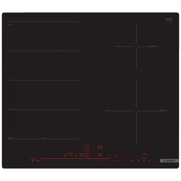 Bosch Ugradbena indukcijska ploča za kuhanje, 60 cm, Serie 8