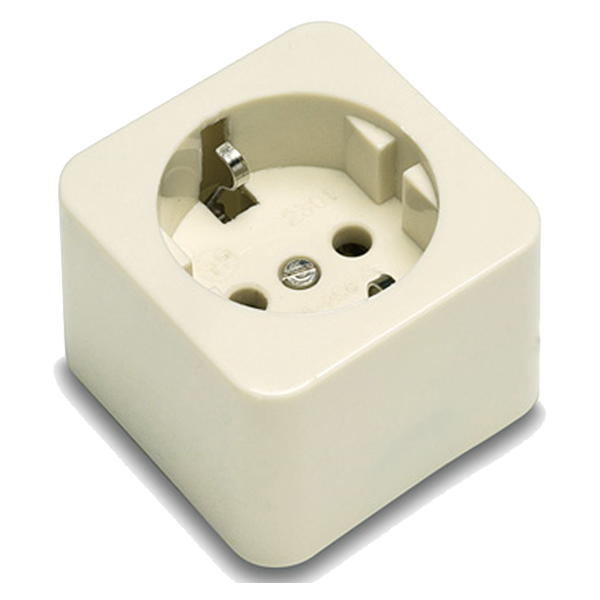 Famatel Utičnica Schuko 16A/250V, umetak od porculana - 2301