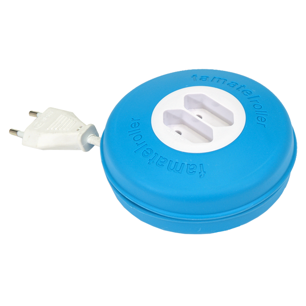 Famatel Produžni kabl, 2 utičnice, dužina 3m, ROLLER - 2956-B