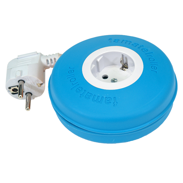 Famatel Produžni kabl,  schuko utičnica, dužina 2m, ROLLER