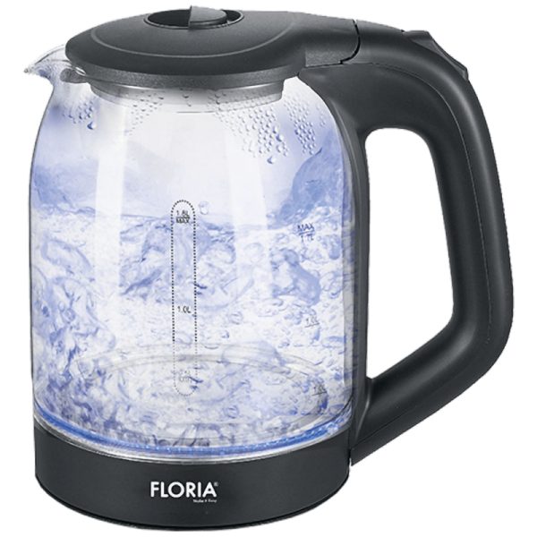 Floria Kuhalo za vodu, zapremina 1,7 l, 1850-2200 W, staklo