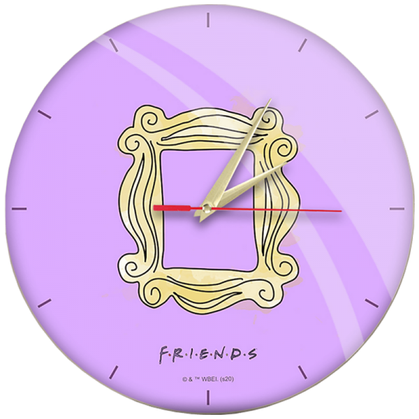 Friends Zidni sat, Friends - Gloss wall clock Friends 006