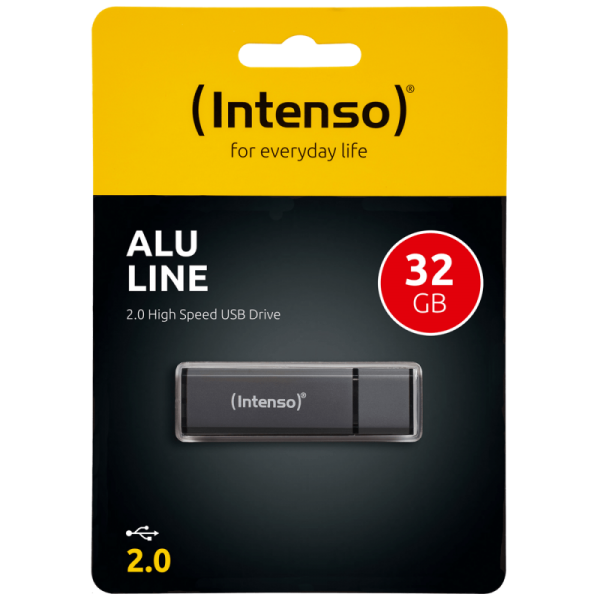 (Intenso) USB Flash drive 32GB Hi-Speed USB 2.0, ALU Line