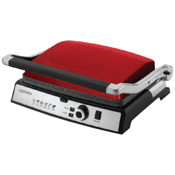 Goldmaster Grill kontaktni, granitni premaz, otvaranja za 180°, 2000W
