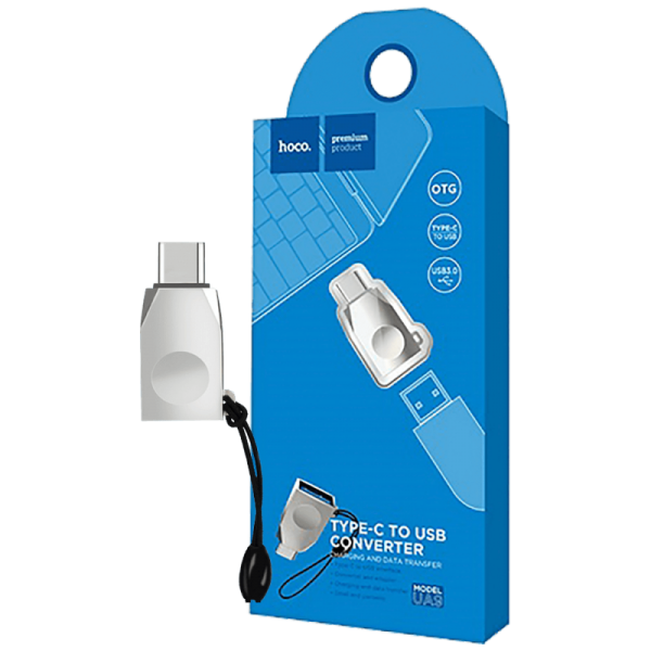 hoco. Adapter  USB type C na USB, OTG - UA9 Type C to USB