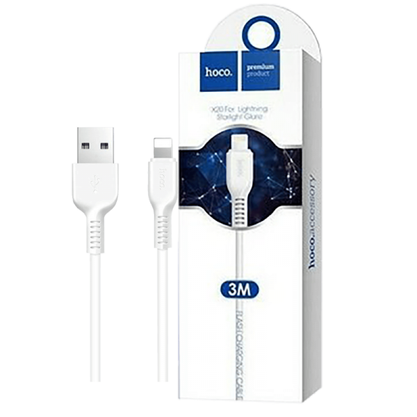 hoco. USB kabl za iPhone , Lightning kabl, dužina 3 met.