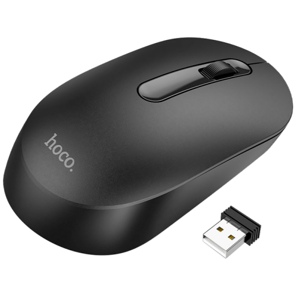 hoco. Miš bežični, Hoco G14 Platinum, 1200 dpi, crna