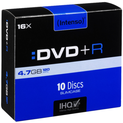 (Intenso) DVD+R 4,7GB pak....
